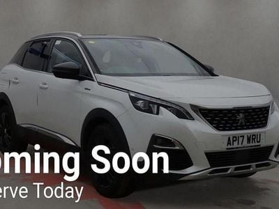 Used Peugeot 3008 GT-line 2017 White SUV