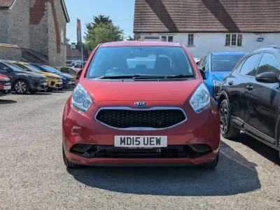 Used Kia Venga 2015 Red Hatchback