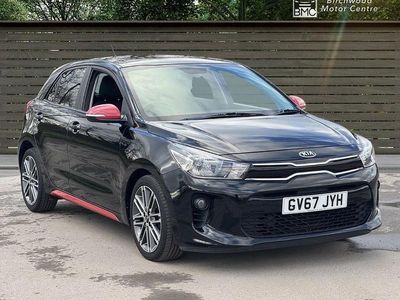 Used Kia Rio 83 HP (61 kW) 2018 Black Hatchback