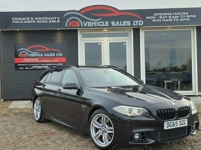 Black Used 2015 BMW 535 M Sport Estate | £10,495 (Fair price)