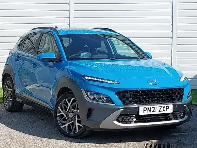 Used Hyundai Kona Ultimate 141 HP (103 kW) 2021 Blue SUV