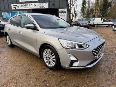 Silver Used 2019 Ford Focus Titanium Hatchback | £9,799 (Fair price)