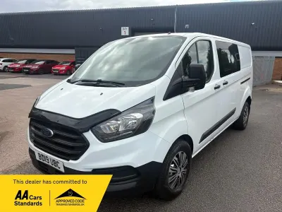 Used Ford Transit Custom 130 HP (95 kW) 2019 White Van
