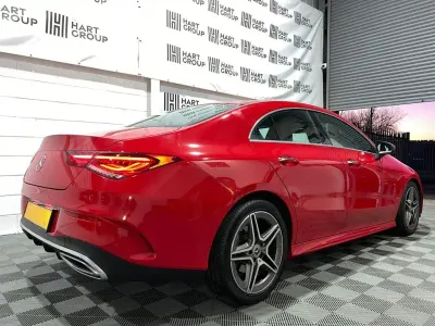Used Mercedes CLA200 AMG Line Premium 2019 Red Coupe