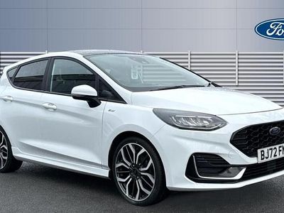 White Used 2022 Ford Fiesta ST-Line Hatchback | £13,274 (Fair price)