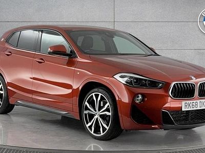 Used BMW X2 M Sport 187 HP (137 kW) 2018 Orange SUV
