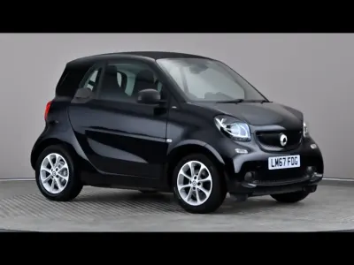 Used Smart ForTwo Coupé Passion 71 HP (52 kW) 2017 Black Coupe
