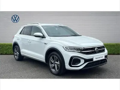 Used VW T-Roc Cabriolet R-line 150 HP (110 kW) 2025 White SUV