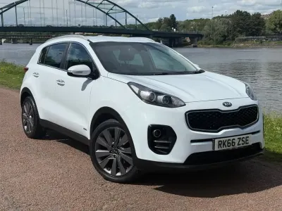 Used Kia Sportage 134 HP (98 kW) 2016 White SUV