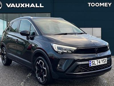 Used Vauxhall Crossland Ultimate 131 HP (96 kW) 2024 Black SUV