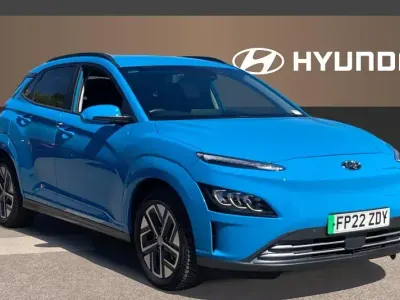 Second-hand Hyundai Kona Premium 150 kW (204 CP) 2022 Albastru SUV