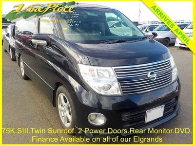 used Nissan Elgrand 3.5 Highway Star Black Leather Edition Ltd,Auto,8 Seats + FINANCE AT www.vi 5dr