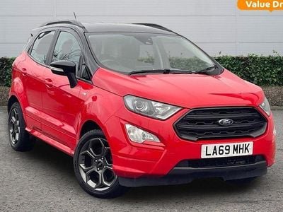 Used Ford Ecosport ST-Line 125 HP (91 kW) 2019 Red SUV