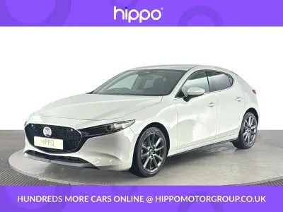 Used Mazda 3 Exclusive-Line 186 HP (136 kW) 2025 White Hatchback
