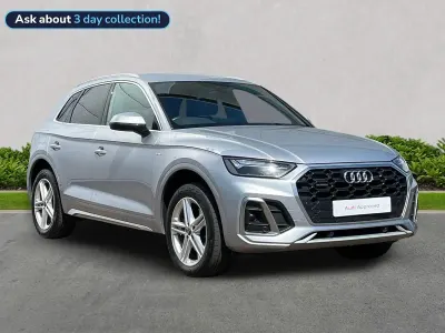 Used Audi Q5 S-Line 204 HP (150 kW) 2023 Silver SUV