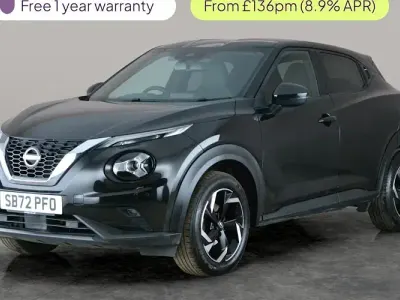 Used Nissan Juke N-Connecta 114 HP (83 kW) 2023 Black SUV
