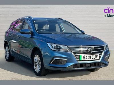 Used MG MG5 EV Exclusive 114 kW (156 HP) 2021 Blue Estate