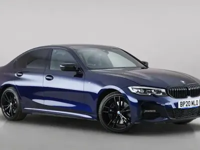 Used BMW 330e M Sport 292 HP (214 kW) 2020 Blue Sedan