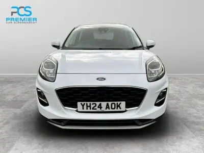 Used Ford Puma Titanium 125 HP (91 kW) 2024 Frozen white (premium paint) SUV