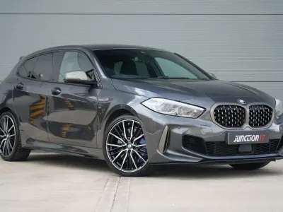 Used BMW M135 Comfort Edition 301 HP (221 kW) 2020 Grey Hatchback
