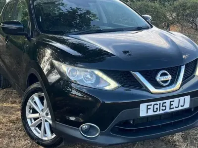 Used Nissan Qashqai Acenta 116 HP (85 kW) 2015 Black SUV