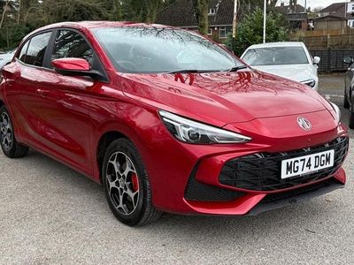 Used MG MG3 Trophy 194 HP (142 kW) 2024 Red Hatchback