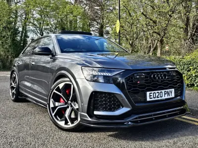 Used Audi RS Q8 600 HP (441 kW) 2020 Grey SUV