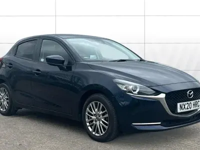 Used Mazda 2 Inclusive 90 HP (66 kW) 2020 Blue Hatchback