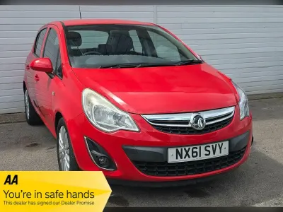 Used Vauxhall Corsa Excite 2011 Red Hatchback