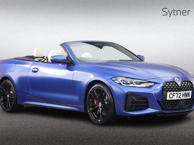 Used BMW M440 Comfort Edition 340 HP (250 kW) 2022 Blue Sedan