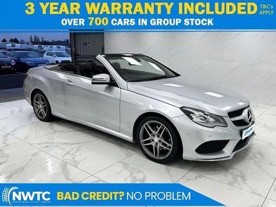 Used Mercedes E250 AMG line 2015 Silver Cabriolet