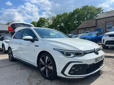 Second-hand VW Golf VIII GTD 2023 Alb Hatchback