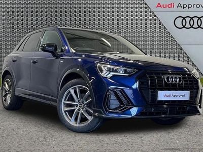 Used Audi Q3 Black Edition 150 HP (110 kW) 2022 Blue SUV