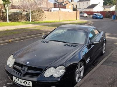 Used Mercedes SL500 2003 Black Cabriolet