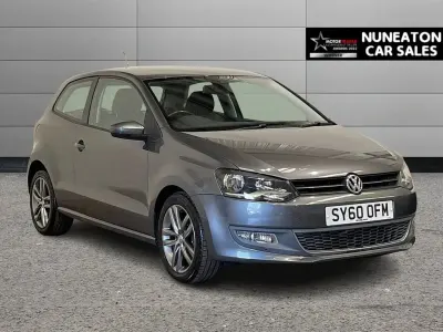 Begagnad VW Polo SEL 90 HK (66 kW) 2010 Grå Halvkombi