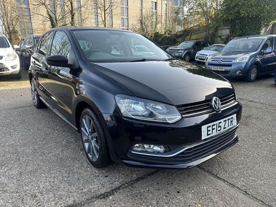 Used VW Polo Design 2015 Black Hatchback