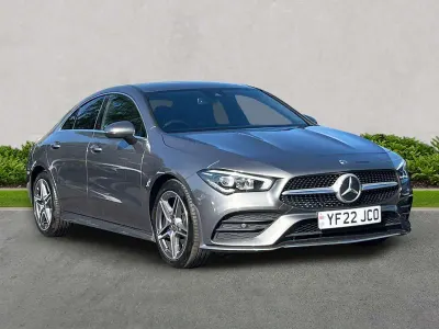 Used Mercedes CLA250 AMG line 224 HP (164 kW) 2022 Grey Coupe
