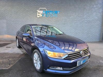 Used VW Passat Business 120 HP (88 kW) 2015 Blue Sedan