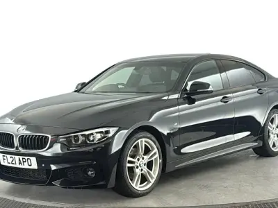Begagnad BMW 420 M Sport 184 HK (135 kW) 2021 Svart Sportkupé
