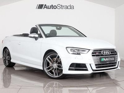 Used Audi S3 Cabriolet Advanced 2018 White Cabriolet