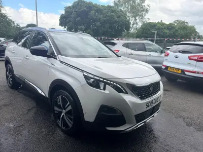 Used Peugeot 3008 GT-line 174 HP (127 kW) 2019 White SUV