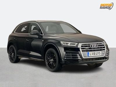 Used Audi Q5 S-Line 252 HP (185 kW) 2018 Black SUV