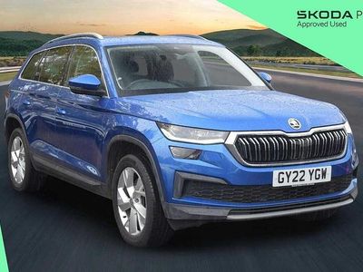 Race blue metallic Used 2022 Skoda Kodiaq SE L SUV | £26,376 (Good price)