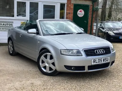 Used Audi A4 Cabriolet Sport 220 HP (161 kW) 2005 Silver Cabriolet