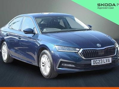 Begagnad Skoda Octavia SE 108 HK (79 kW) 2023 Blå Halvkombi