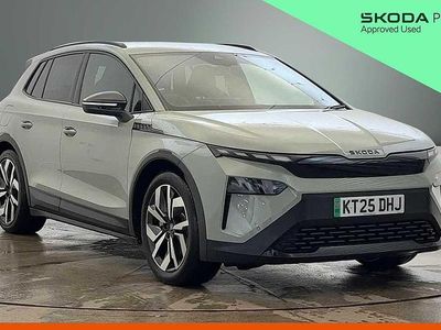 Timiano green Used 2025 Skoda Elroq SportLine SUV | £33,950 (A bit pricey)