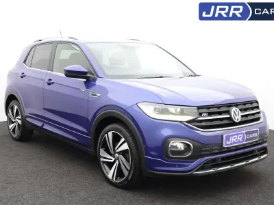 Used VW T-Cross R-line 95 HP (69 kW) 2020 Blue SUV