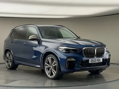 Used BMW X5 Comfort Edition 400 HP (294 kW) 2020 Phytonic blue SUV