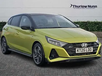 Used Hyundai i20 N Line 101 HP (74 kW) 2025 Yellow Hatchback