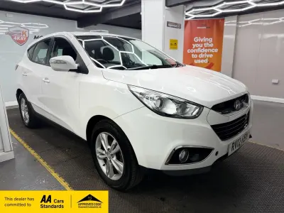 Begagnad Hyundai ix35 Style 115 HK (84 kW) 2012 Vit SUV